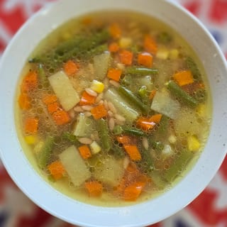 ORZO AND VEGGIES SOUP
