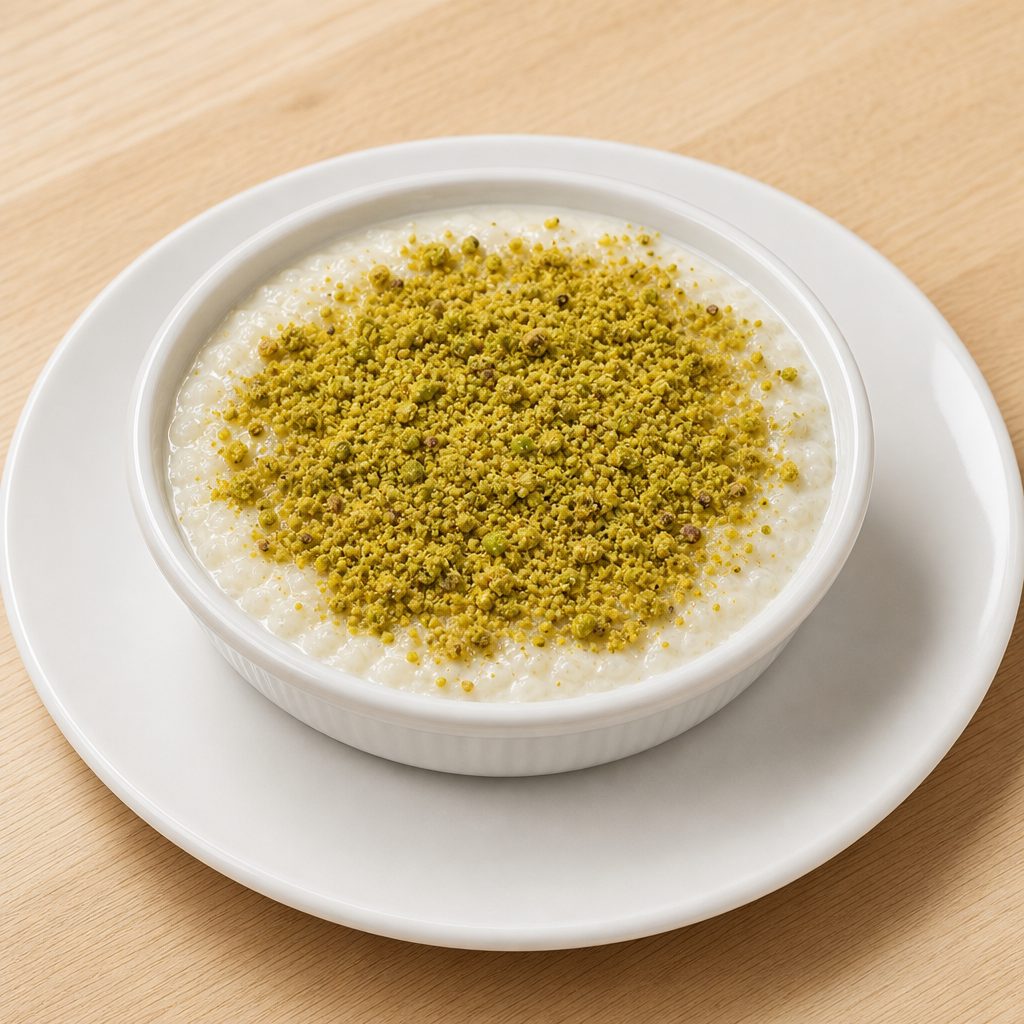 Creamy Rice Pudding.