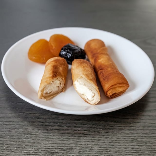 Cheese Spring Rolls.