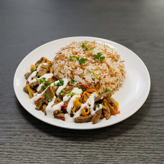 Beef Shawarma.
